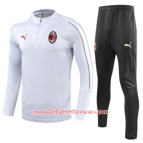 AC Milan Ensemble Sweat d'entrainement Blanc 2018/2019